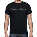 Waiting for a Girl Like You Men's Short Sleeve Round Neck T-shirt