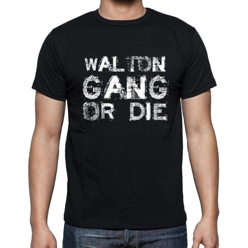 Walton Family Gang Tshirt Mens Tshirt Black Tshirt Gift T-Shirt 00033 - Black / S - Casual