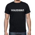 waschbares, kurzärmliges Herren-T-Shirt mit Rundhalsausschnitt
