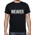 Weaver t shirt, mens t-shirt, occupation, S Size, Black, Cotton