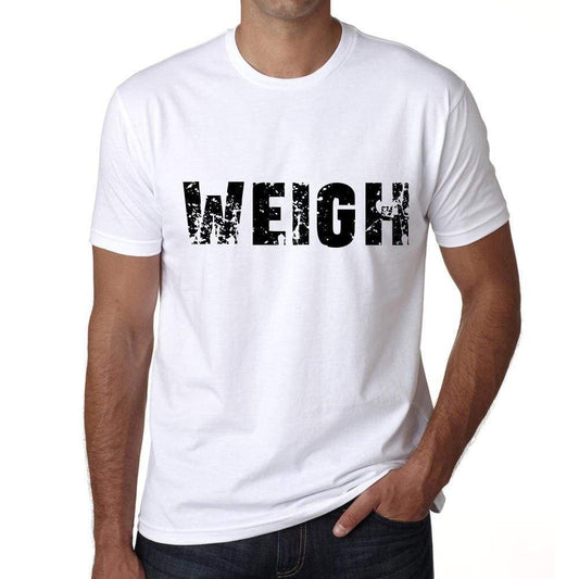 Weigh Mens T Shirt White Birthday Gift 00552 - White / Xs - Casual