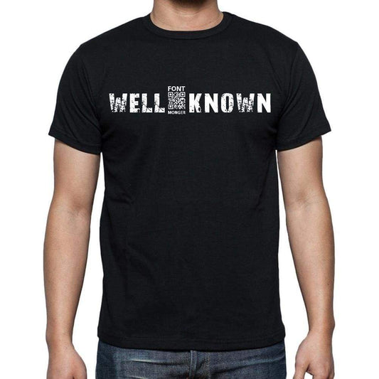 Well-Known Mens Short Sleeve Round Neck T-Shirt - Casual