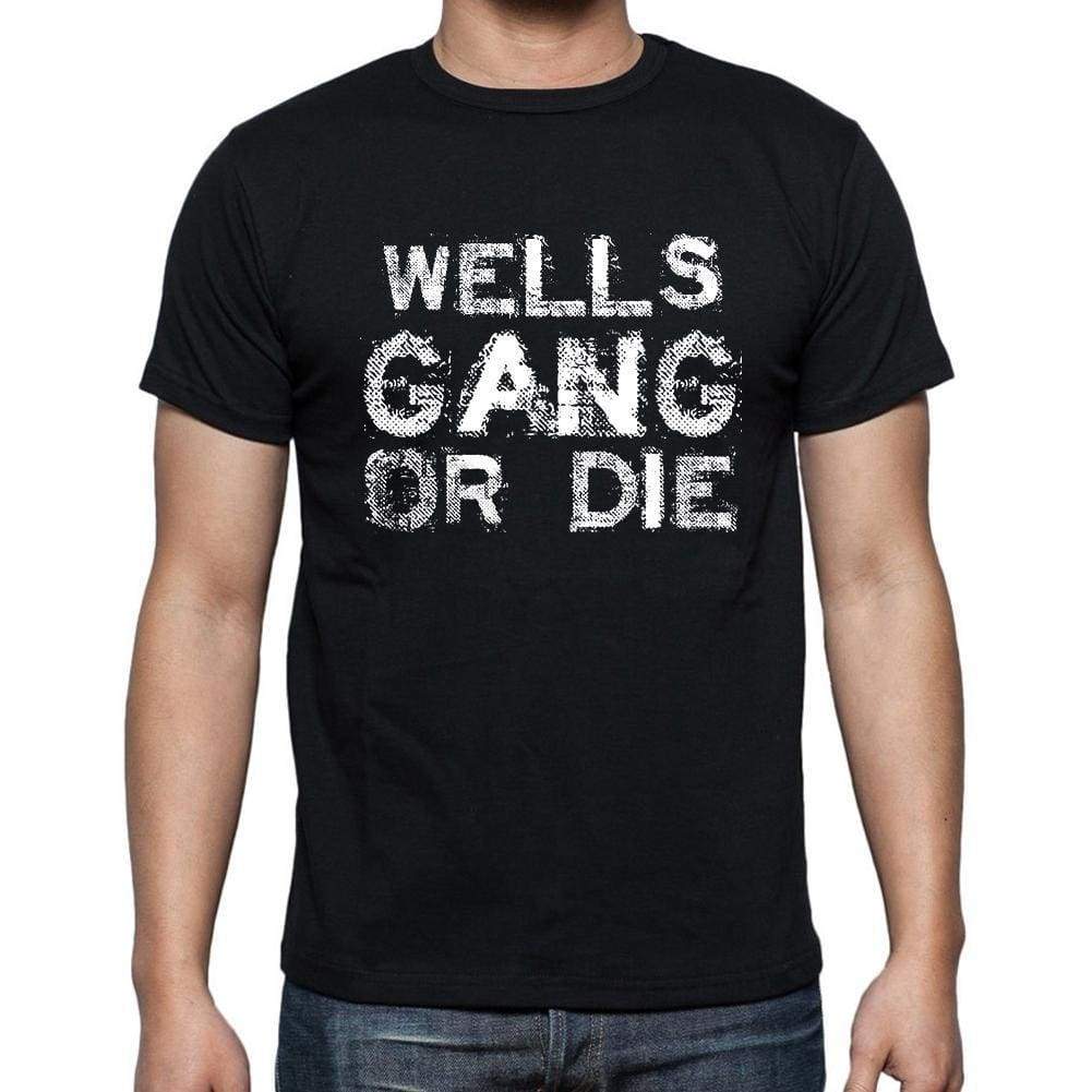 Wells Family Gang Tshirt Mens Tshirt Black Tshirt Gift T-Shirt 00033 - Black / S - Casual