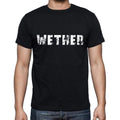 wether ,Men's Short Sleeve Round Neck T-shirt 00004