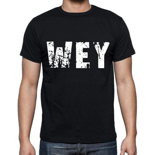 Wey Men T Shirts Short Sleeve T Shirts Men Tee Shirts For Men Cotton Black 3 Letters - Casual