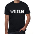whelm Men's Retro T shirt Black Birthday Gift 00553