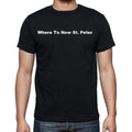 Where To Now St. Peter Men's Short Sleeve Round Neck T-shirt