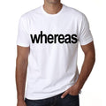 whereas Men's Short Sleeve Round Neck T-shirt