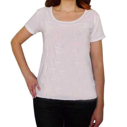 White Womens Plain T-Shirt Heart Shaped Seam Detail Birthday Gift 00520 - Xs / White - Casual