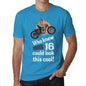 Who Knew 16 Could Look This Cool Mens T-Shirt Blue Birthday Gift 00472 - Blue / Xs - Casual
