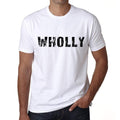 wholly Men's T shirt White Birthday Gift 00552
