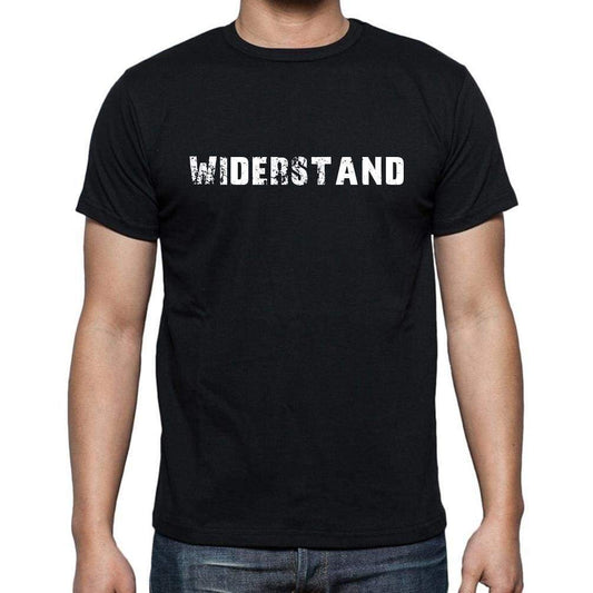 Widerstand Mens Short Sleeve Round Neck T-Shirt - Casual