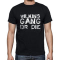 WILKINS Family Gang Tshirt, Men's Tshirt, Black Tshirt, Gift T-shirt 00033