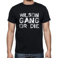 WILSON Family Gang Tshirt, Men's Tshirt, Black Tshirt, Gift T-shirt 00033