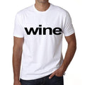 wine Men's Short Sleeve Round Neck T-shirt