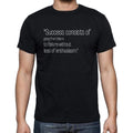 Winston Churchill quote t shirts,"Success consists of",t shirts men,black