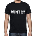 wintry ,Men's Short Sleeve Round Neck T-shirt 00004