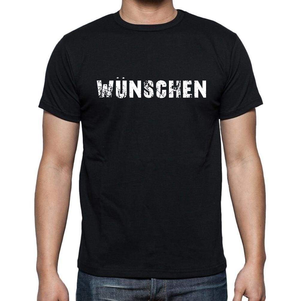 Wnschen Mens Short Sleeve Round Neck T-Shirt - Casual