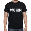 wohin, Men's Short Sleeve Round Neck T-shirt