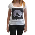 Wolf t-shirt Short-Sleeve Top celebrity