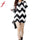 Womens Autumn Warm Long Sleeve Wavy Tops Loose Wave Striped Party Dress New Arrival Women Casual Cute