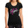Womens Graphic T-Shirt Fight Cancer Hope Deep Black - Deep Black / S / Cotton - T-Shirt