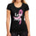 Womens Graphic T-Shirt Fight Cancer Love Live Hope Deep Black - Deep Black / S / Cotton - T-Shirt