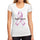 Womens Graphic T-Shirt Fight Cancer White - White / S / Cotton - T-Shirt