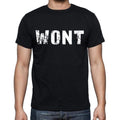 wont Men's Short Sleeve Round Neck T-shirt 00016