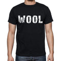 wool Men's Short Sleeve Round Neck T-shirt 00016
