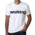 working Men's Short Sleeve Round Neck T-shirt
