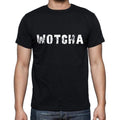 wotcha, Herren-Kurzarm-Rundhals-T-Shirt 00004