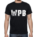 wpb men t shirts,Short Sleeve,t shirts men,tee shirts for men,cotton,black , 3 letters