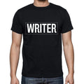 Writer t shirt, mens t-shirt, occupation, S Size, Black, Cotton