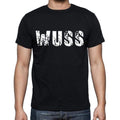 wuss Herren Kurzarm-Rundhals-T-Shirt 00016