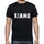 Xiang Mens Short Sleeve Round Neck T-Shirt 5 Letters Black Word 00006 - Casual