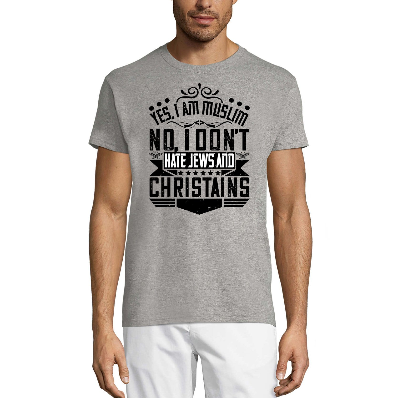 ULTRABASIC Men's T-Shirt I'm Quote - Religious Shirt | affordable t-shirts designs