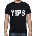 yips Herren Kurzarm-Rundhals-T-Shirt 00016