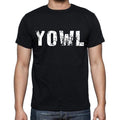 yowl Herren Kurzarm-Rundhals-T-Shirt 00016