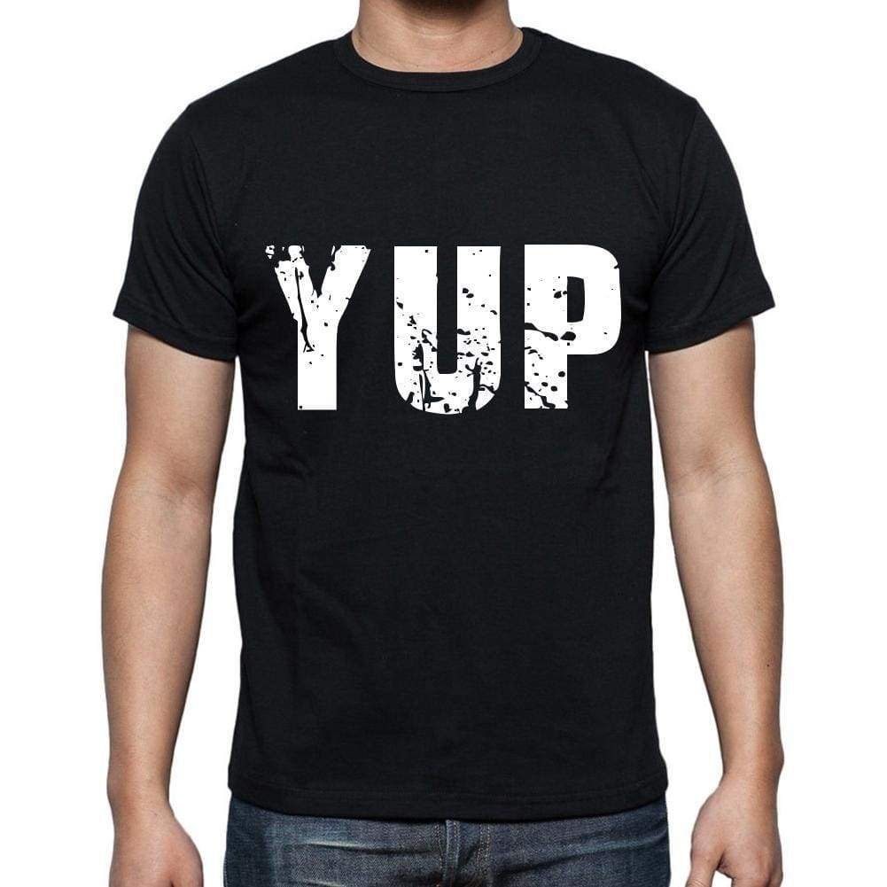 Yup Men T Shirts Short Sleeve T Shirts Men Tee Shirts For Men Cotton Black 3 Letters - Casual