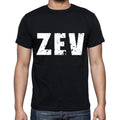 zev men t shirts,Short Sleeve,t shirts men,tee shirts for men,cotton,black , 3 letters